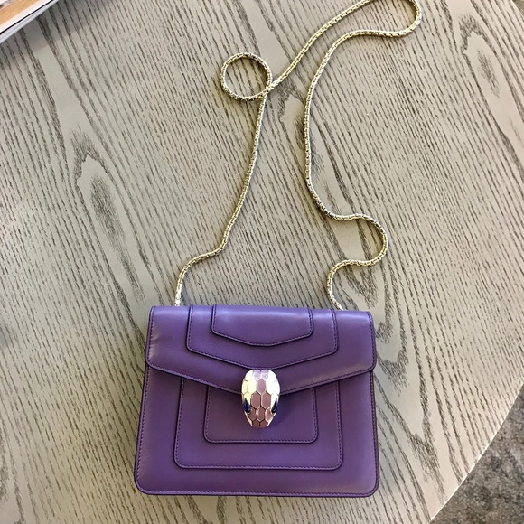 bulgari serpenti forever flap cover bag